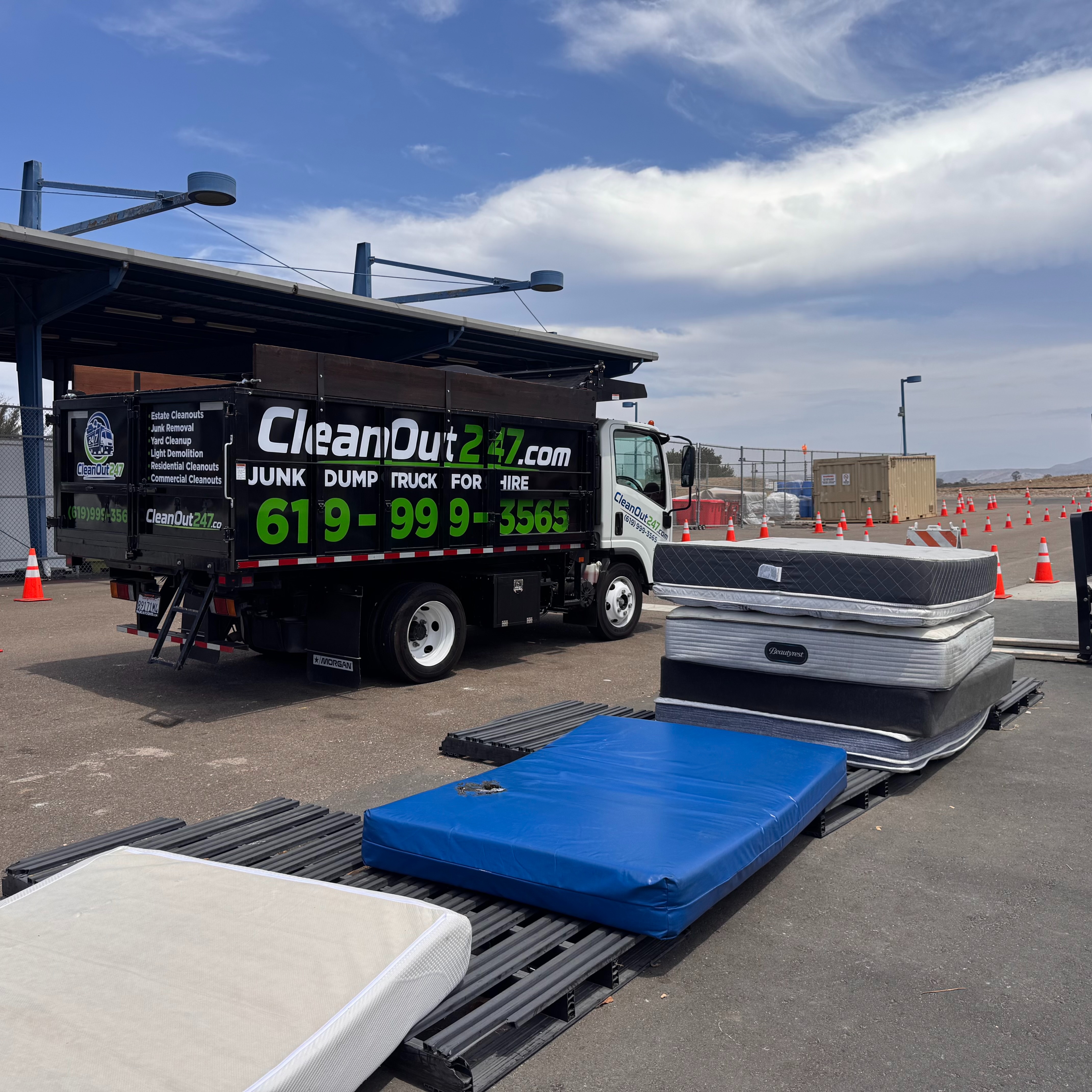 Mattress and Spring box disposal
